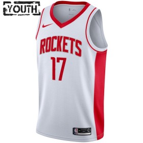 Dres Houston Rockets Dennis Schroder 17 Nike 2022-23 Association Edition Bijela Swingman - Dječji